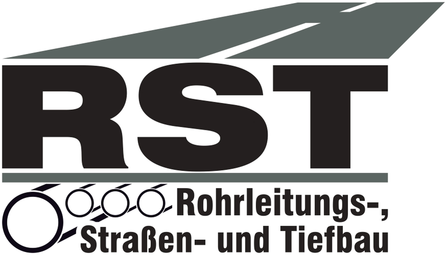 Logo RST - Rohrleitungs-, Straßen- und Tiefbau